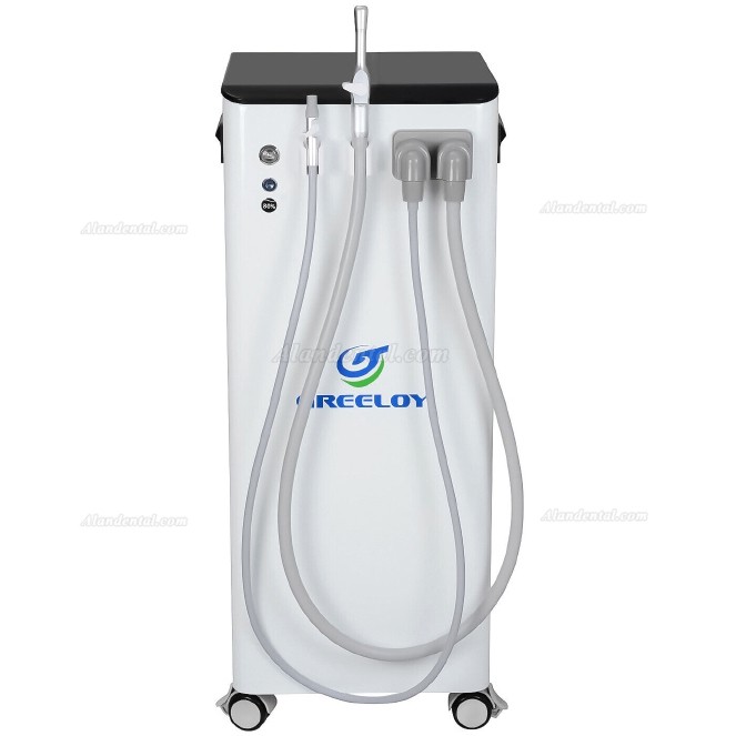 Greeloy GSM-400 Portable Movable Dental Suction Unit Vacuum Pump 400L/min with Strong Suction